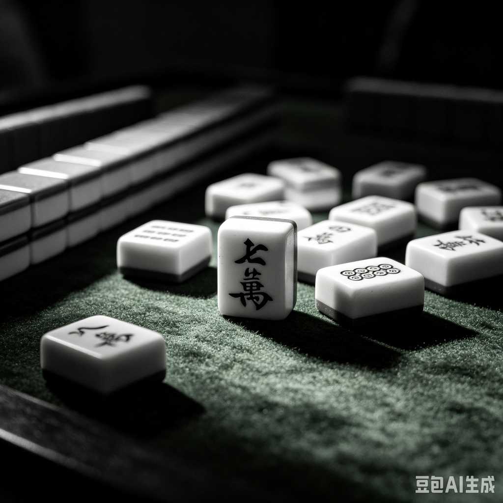 hand carved mahjong tiles