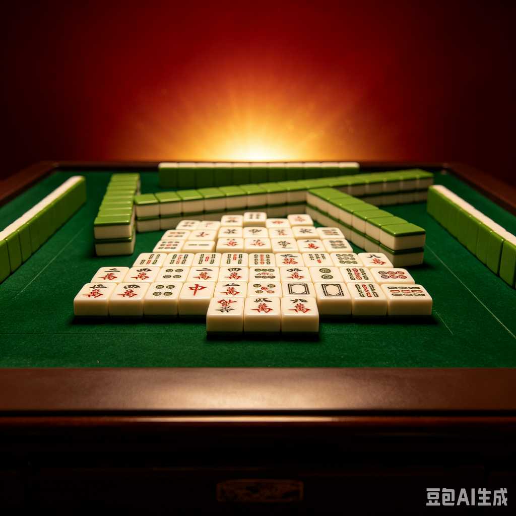 colorful mahjong score chips