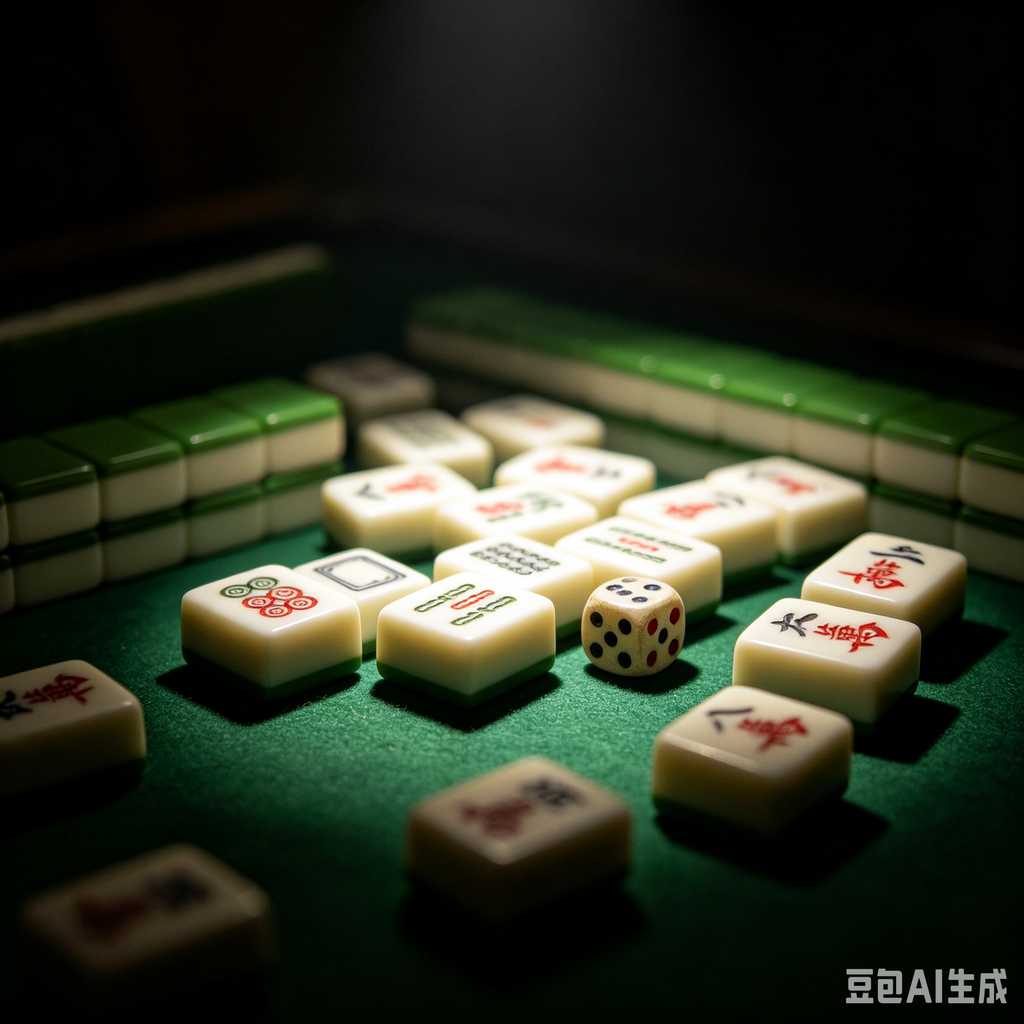 indoor leisure game mahjong set